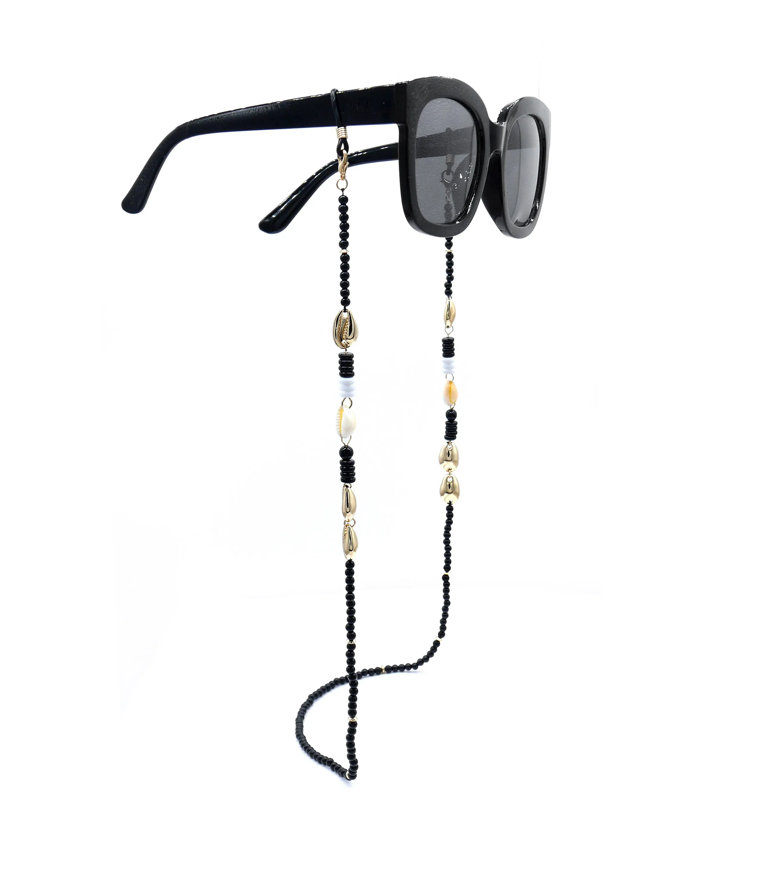 sunglasses chains & masks chains - beads & shells