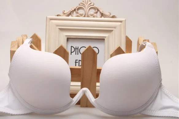 Super Low Cut Push Up Backless Bra