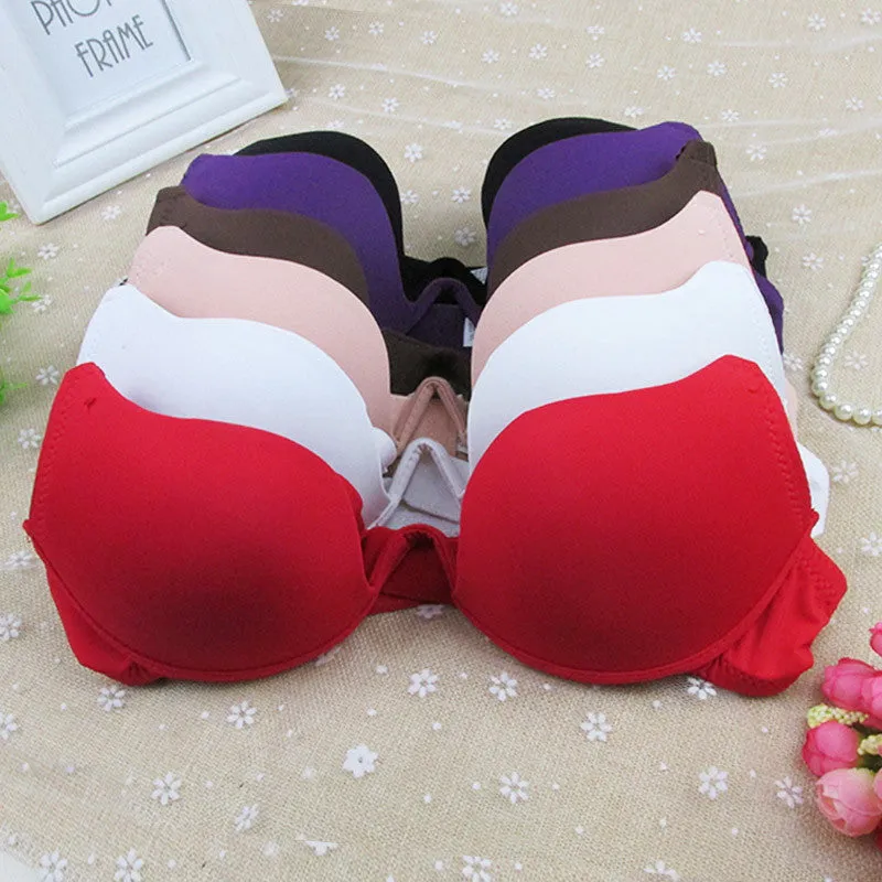 Super Low Cut Push Up Backless Bra
