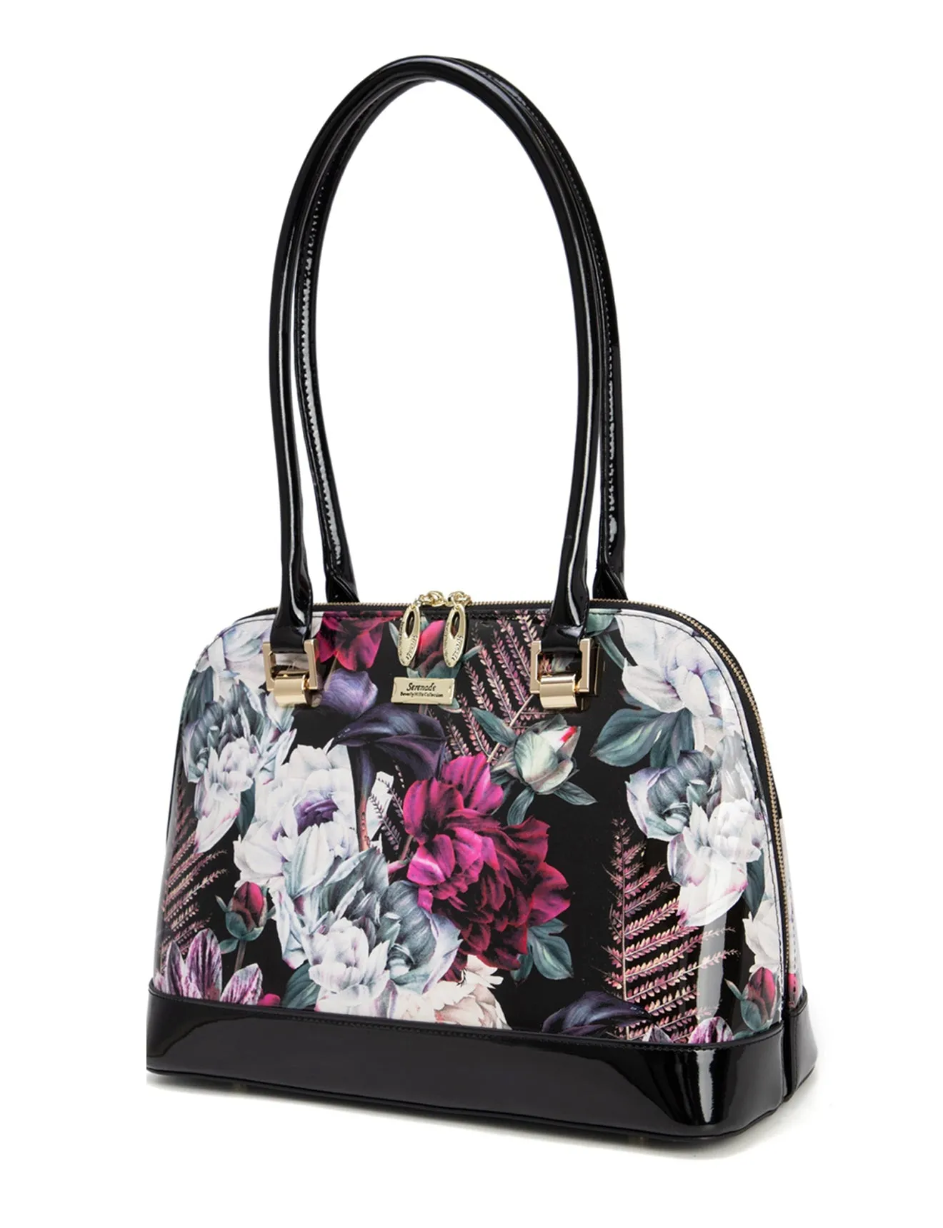 SUSANA PATENT LEATHER HANDBAG- SN73-0758
