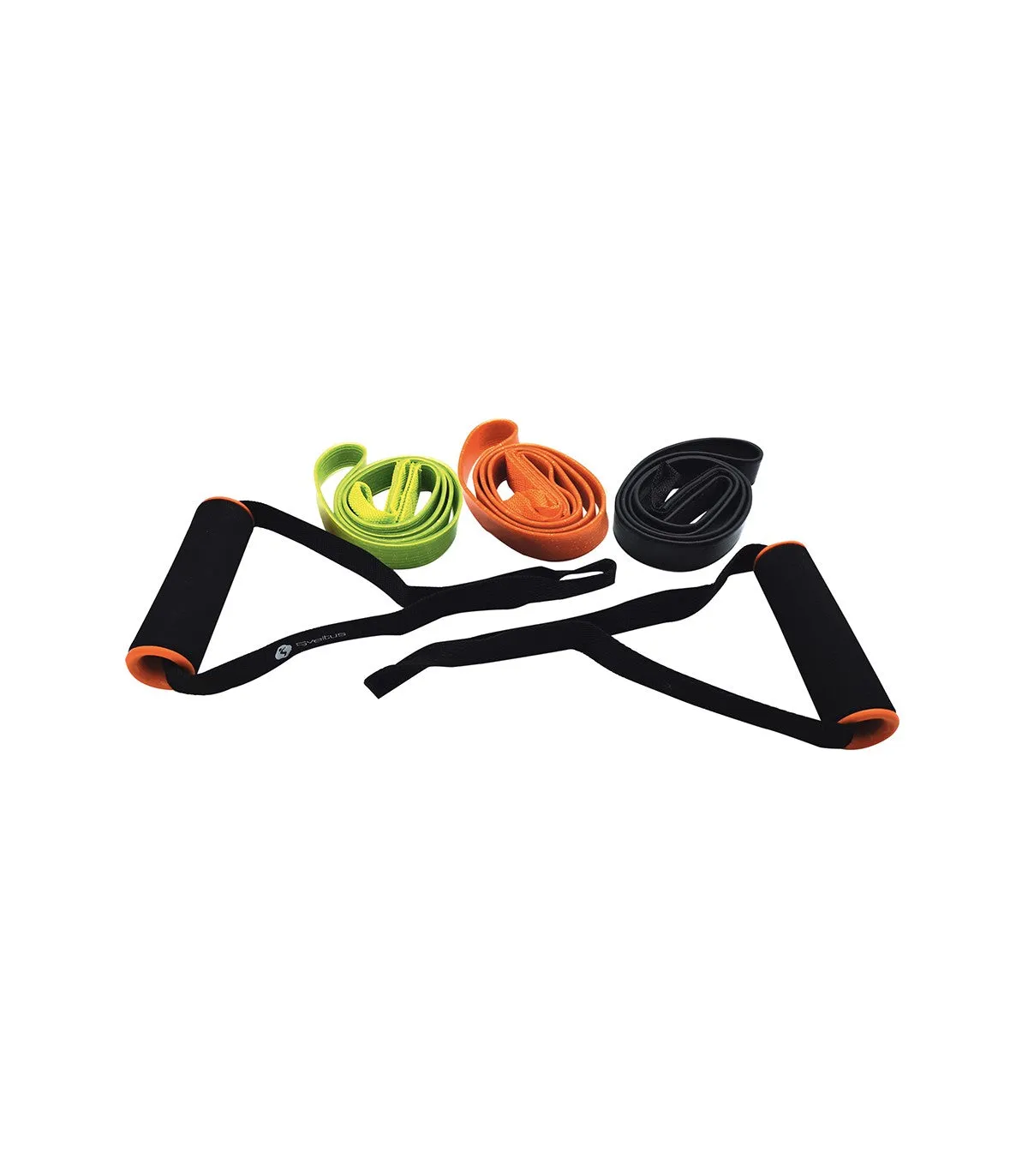 Sveltus  Set of 3 Fitness Elastic Bands with Handles