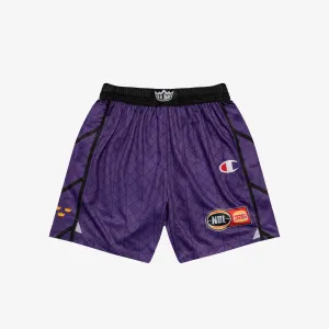 Sydney Kings NBL Home Authentic Shorts - Purple