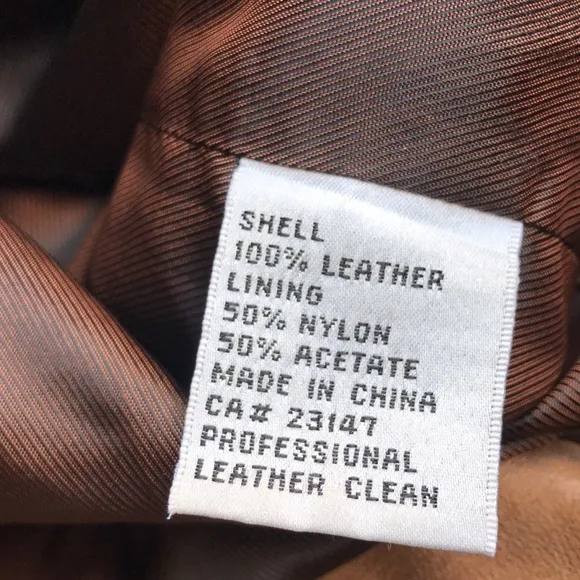 Talbots vintage leather jacket