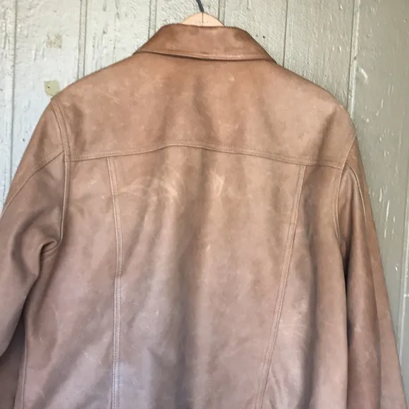 Talbots vintage leather jacket