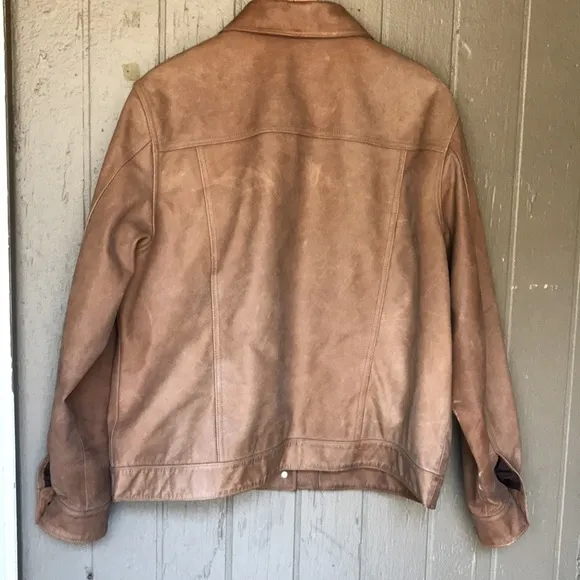 Talbots vintage leather jacket