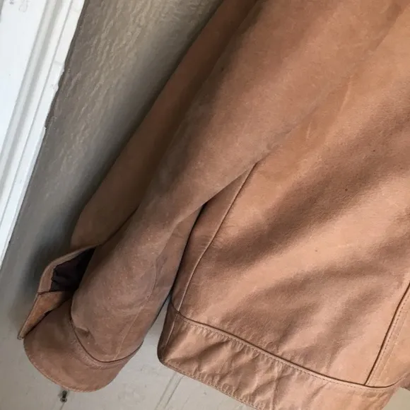 Talbots vintage leather jacket