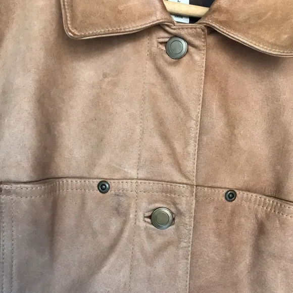 Talbots vintage leather jacket