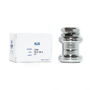 Tange NJS Levin Steel Headset - 1” Threaded