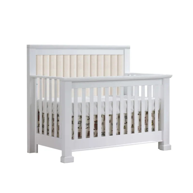 Taylor 5-in-1 Convertible Crib with Fabric Panel
