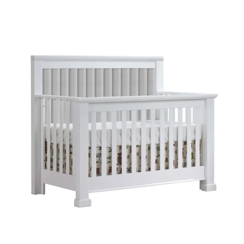 Taylor 5-in-1 Convertible Crib with Fabric Panel