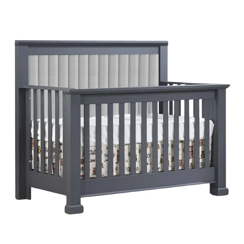 Taylor 5-in-1 Convertible Crib with Fabric Panel