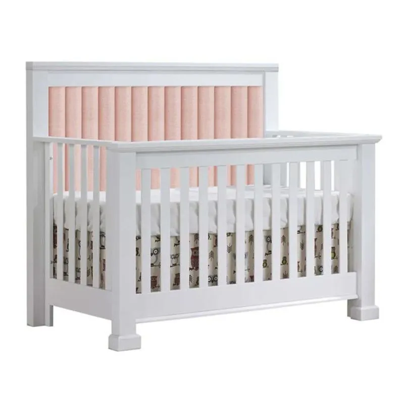 Taylor 5-in-1 Convertible Crib with Fabric Panel