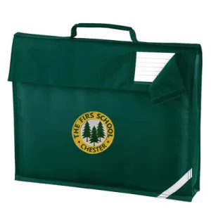 The Firs Book Bag Bottle Green