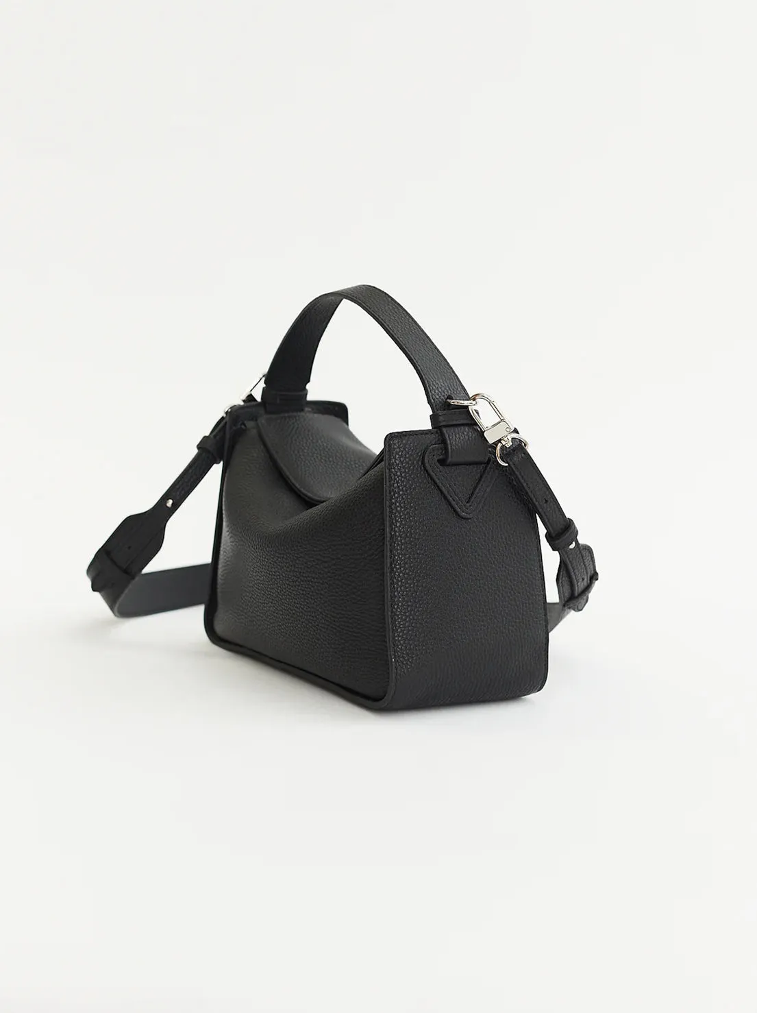 The Horse - Clementine Bag - Black/Silver