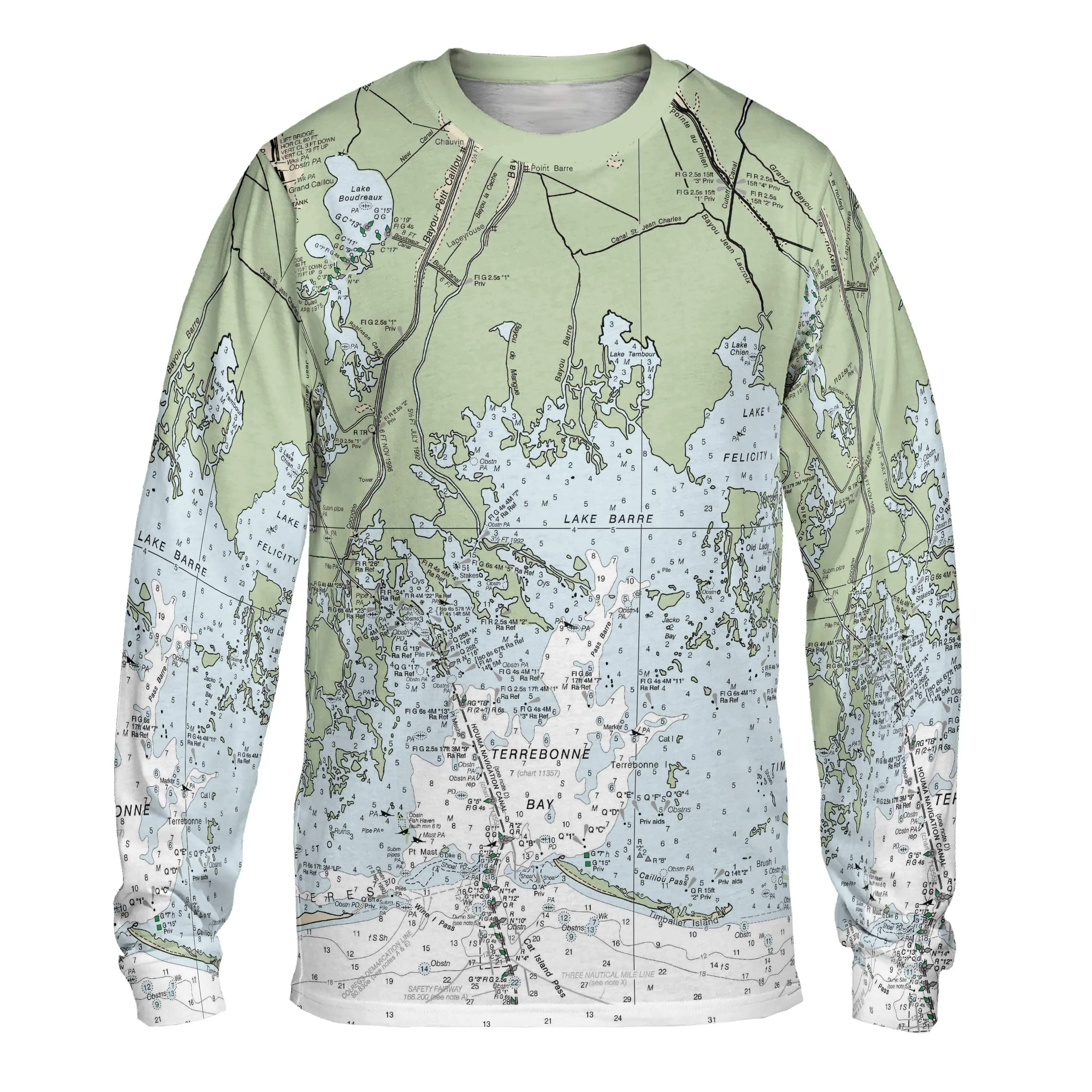 The Terrebonne Bay Long Sleeve Tee
