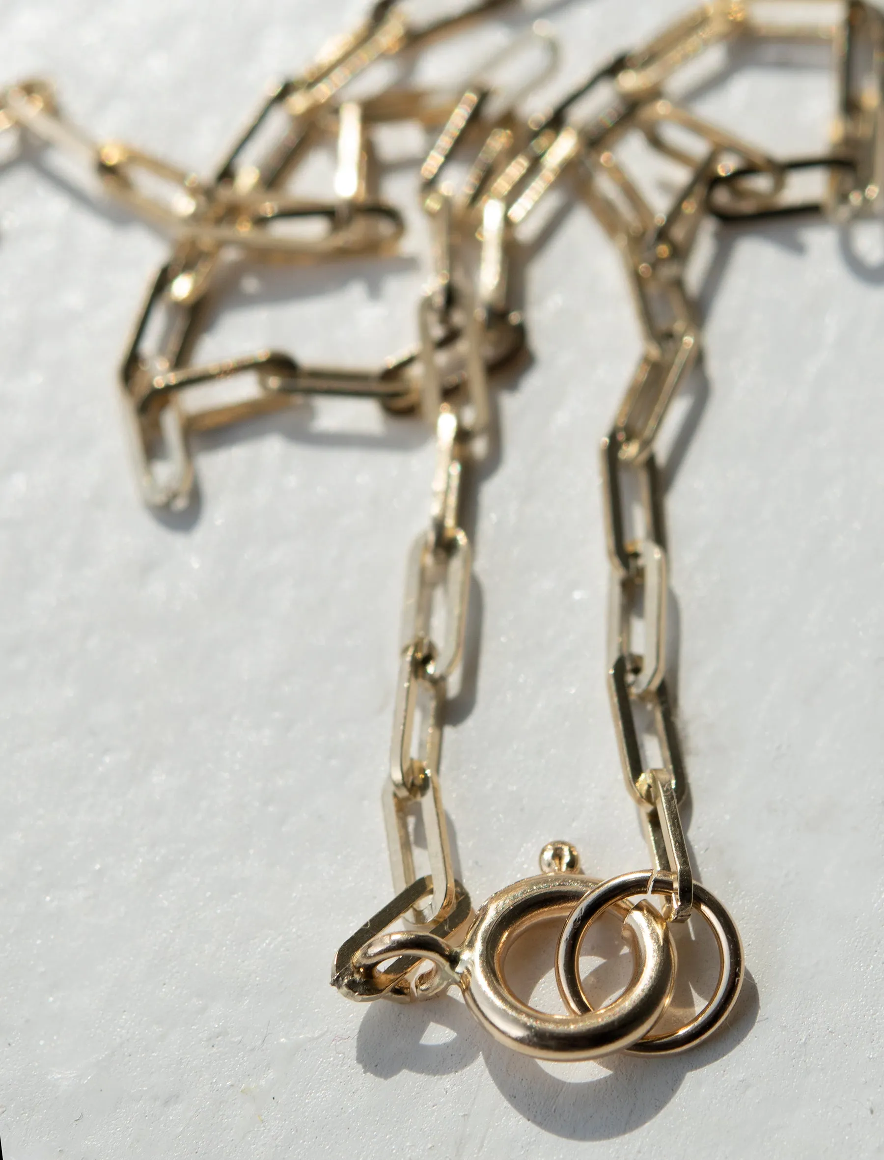 Thin Link Chain Necklace
