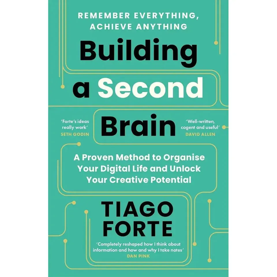 Tiago Forte collection 2 Books Set (The PARA Method, Building a Second Brain)