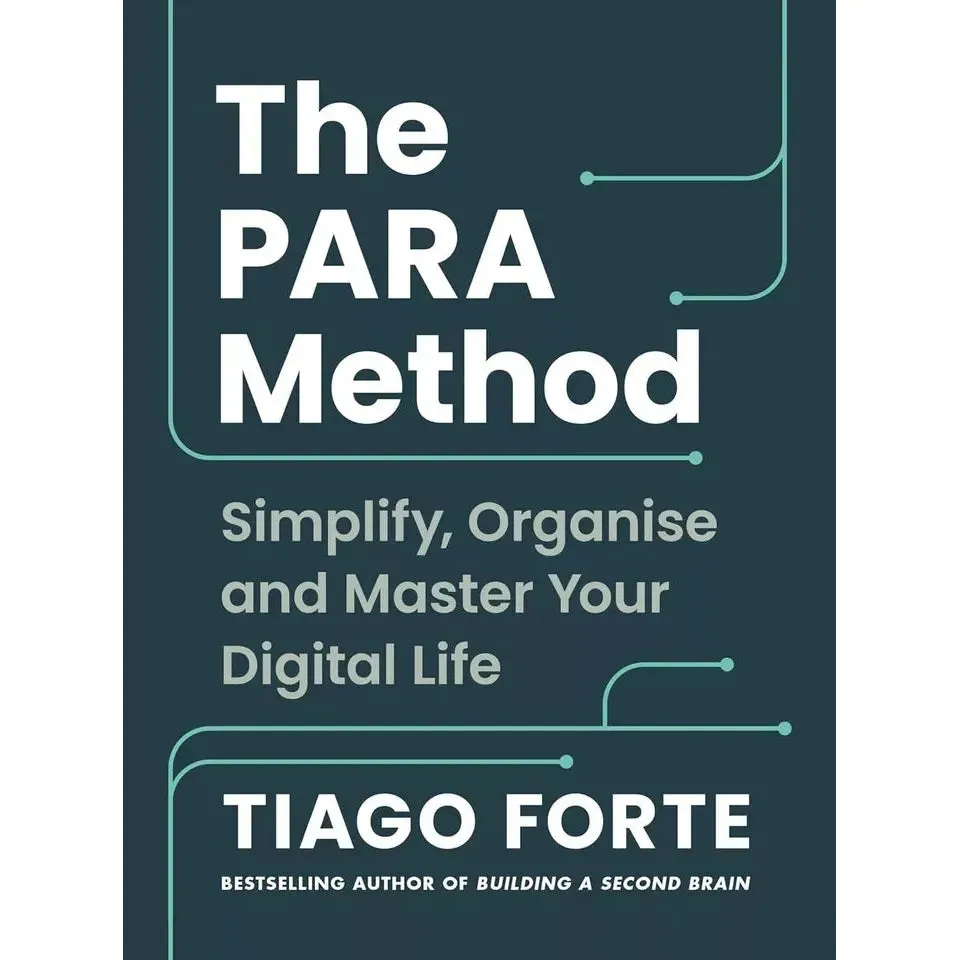 Tiago Forte collection 2 Books Set (The PARA Method, Building a Second Brain)