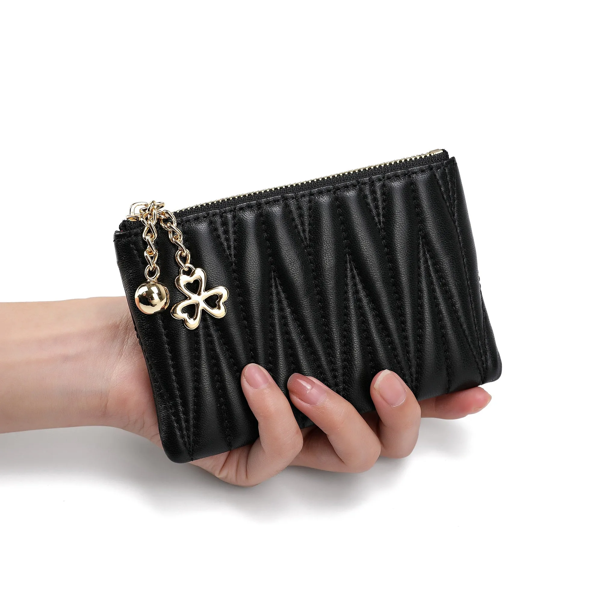 Tiffany & Fred Quilted Leather Wallet
