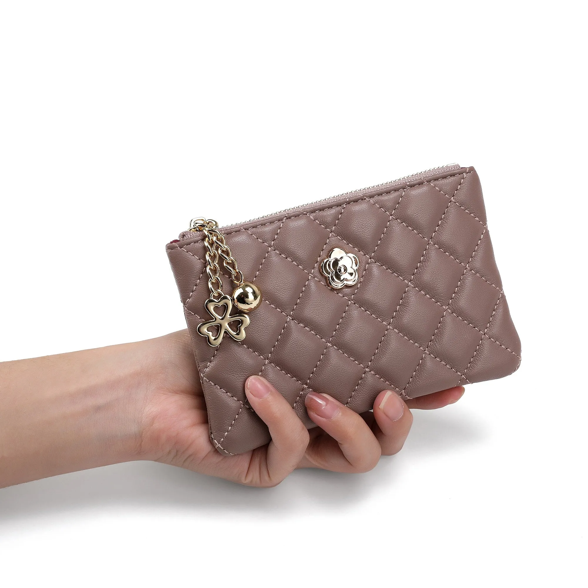 Tiffany & Fred Quilted Leather Wallet