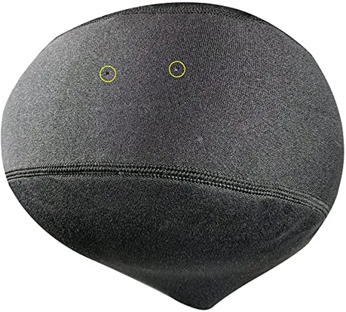 Tilos 1mm Metal-Light Coated Neoprene Adjustable Beanie for Surf Surfing Kayak Rafting Canoe Snorkel Swimming Cap Hat (Black, M)