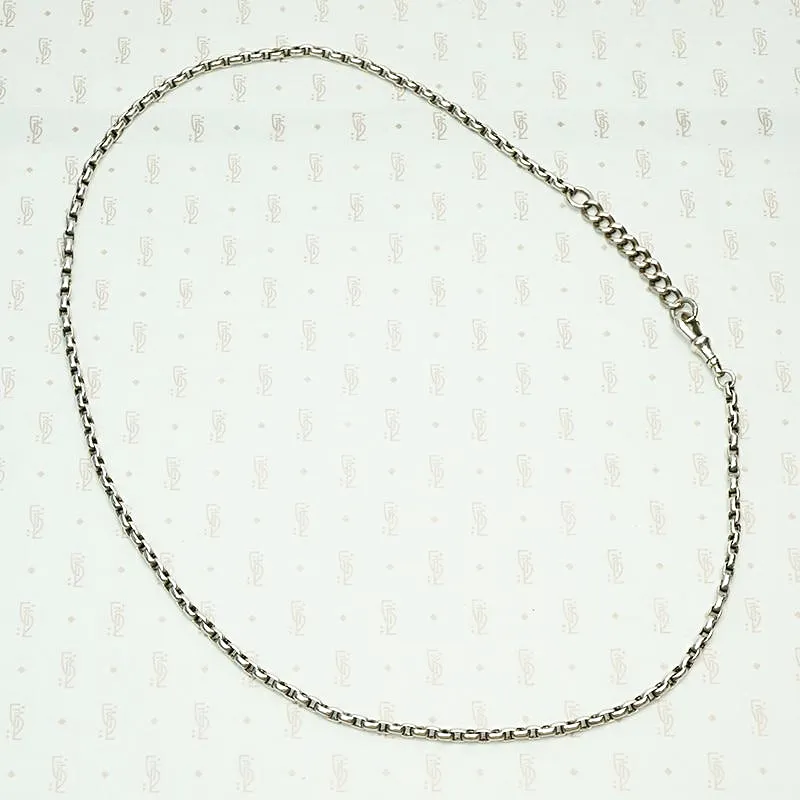 Tough and Pretty Silver Married Chain with Hook