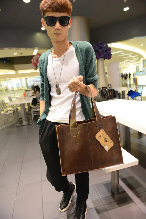 Trendy casual briefcase