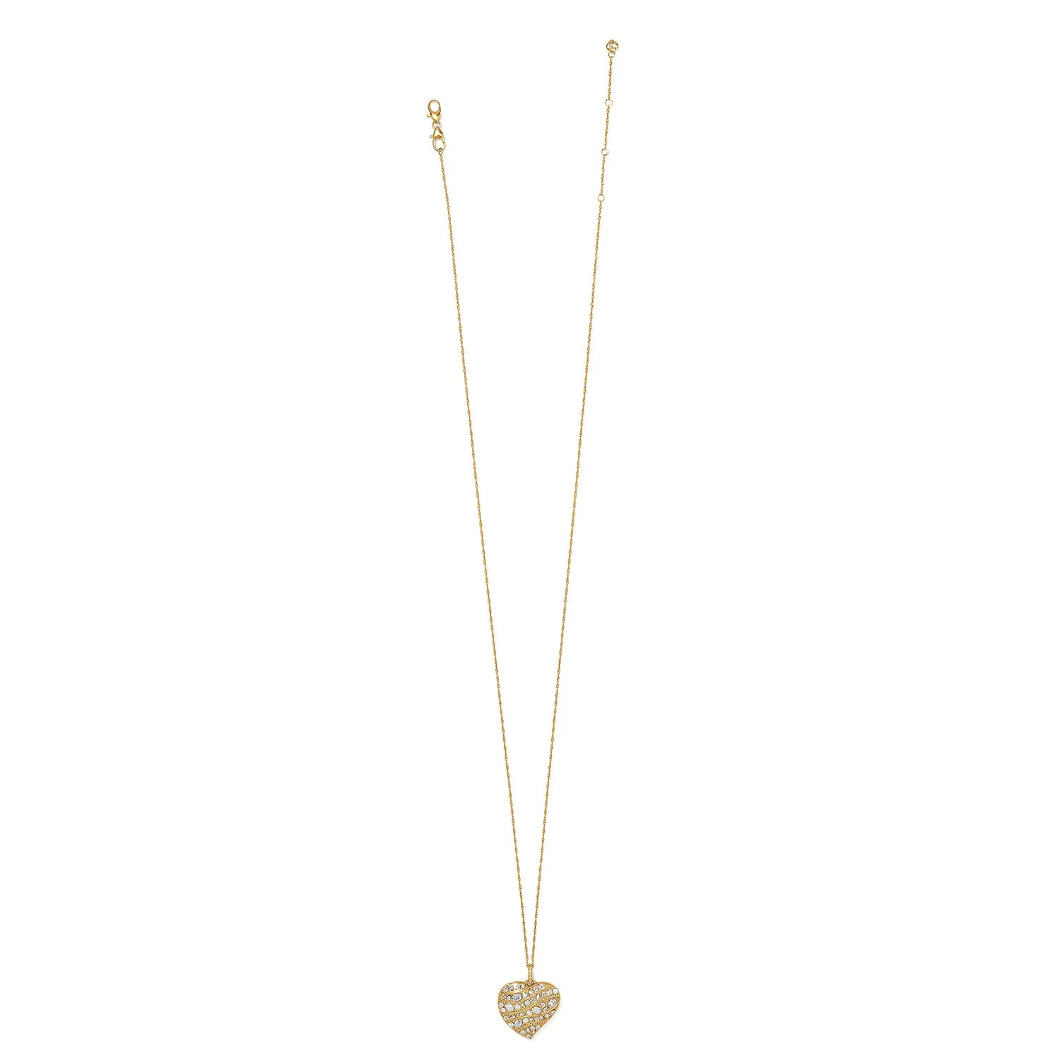 Trust Your Journey Convertible Reversible Large Heart Necklace - JM7648