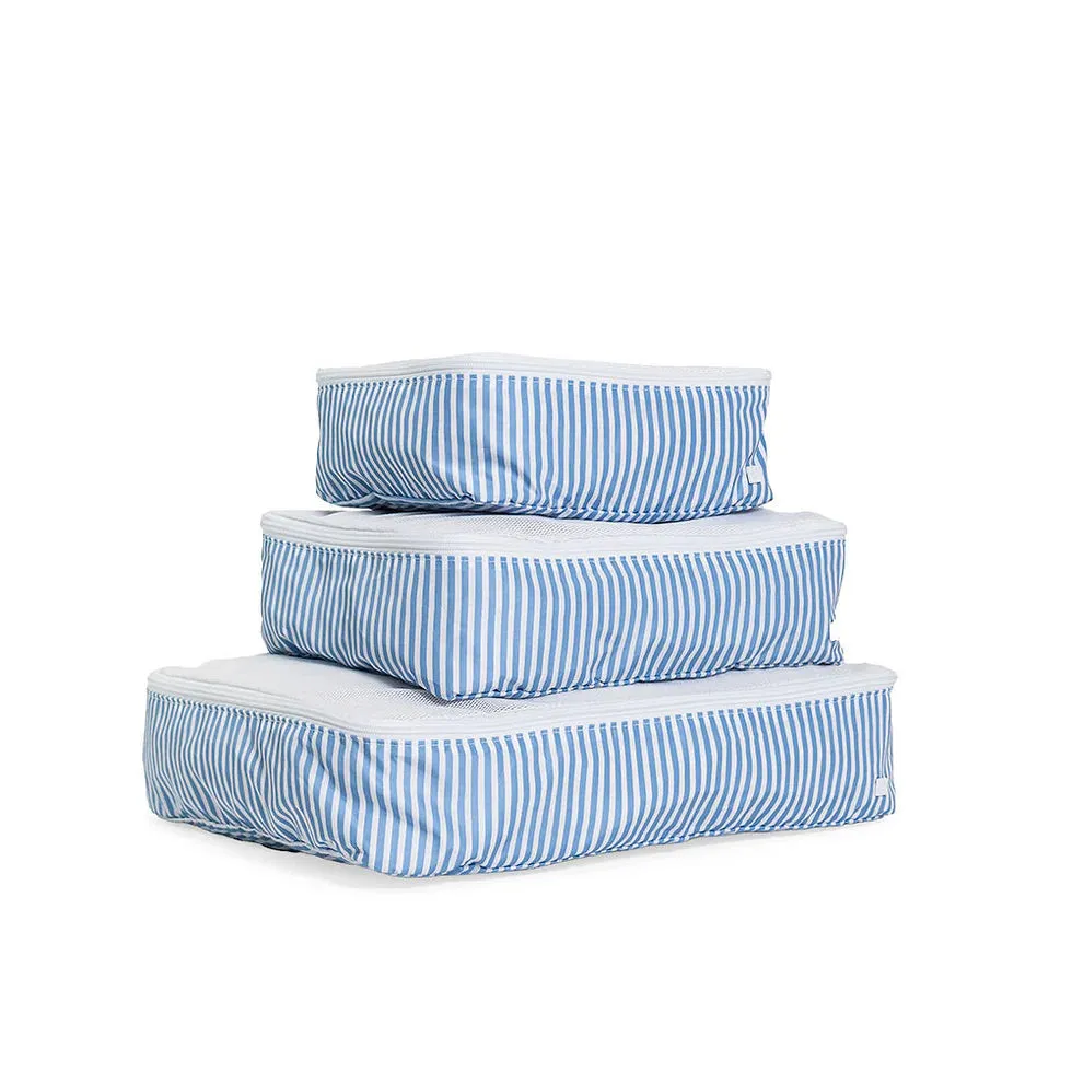 TRVL Design - Packing Squad Set - Pimlico Stripe Chambray