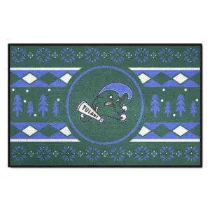 Tulane University Holiday Sweater Starter Mat