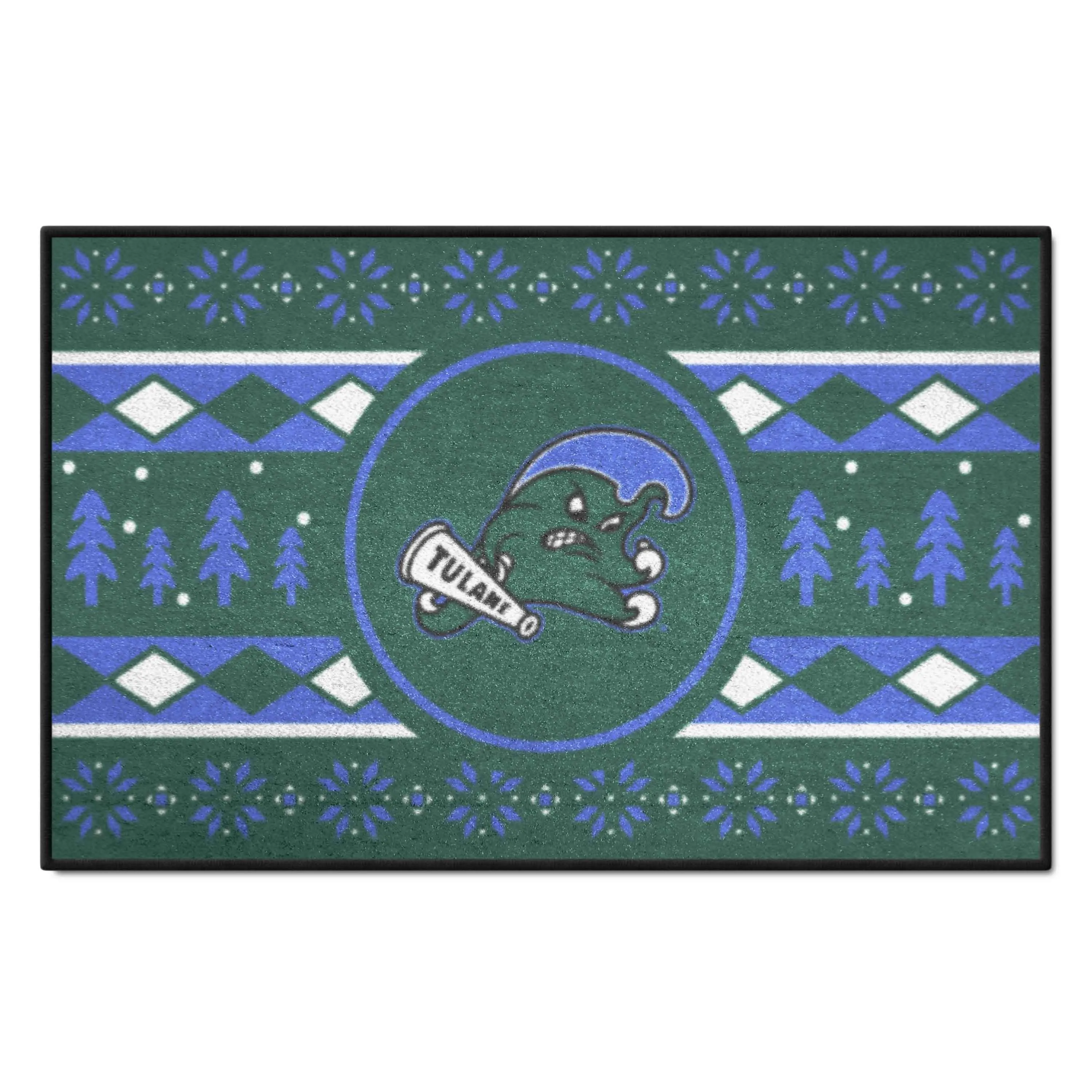 Tulane University Holiday Sweater Starter Mat