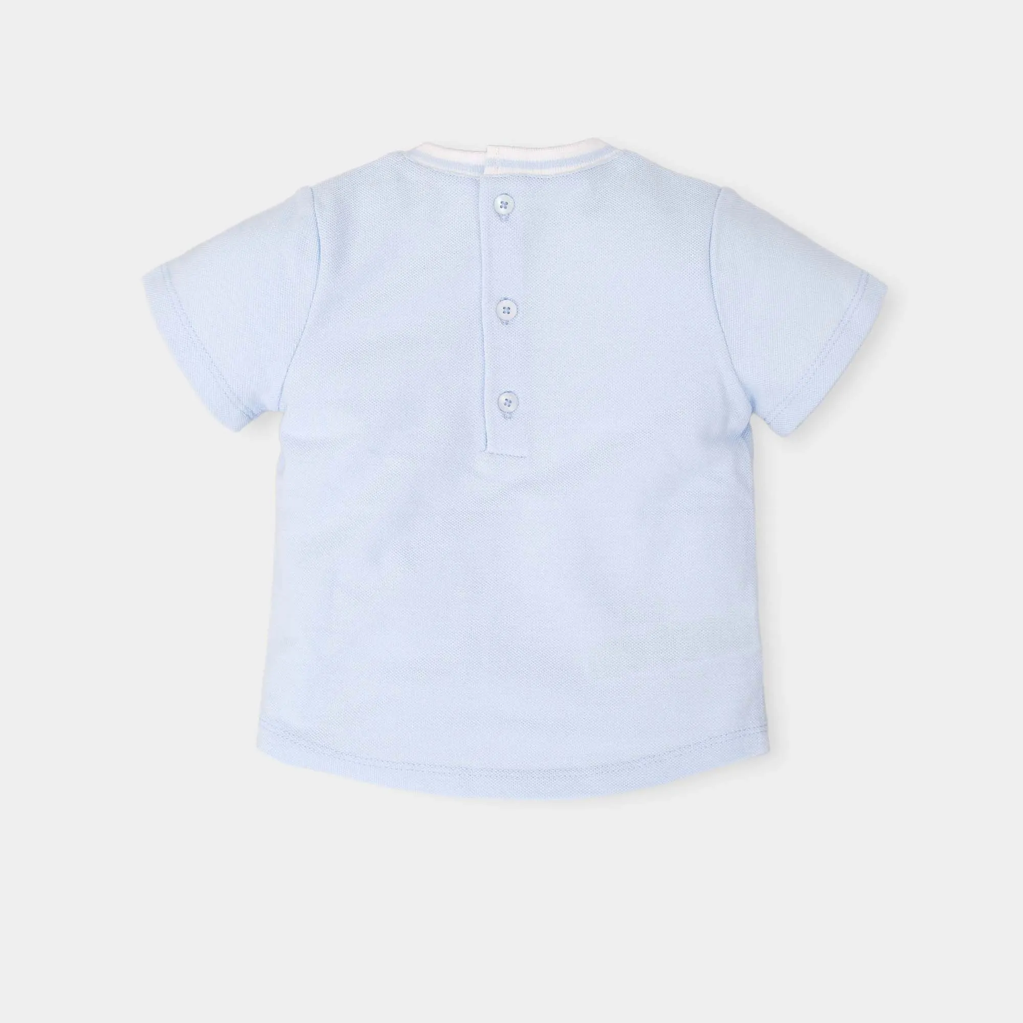 Tutto Piccolo Blue & White Two Piece Set