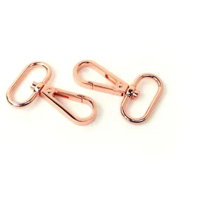 Two Swivel Hooks 1"