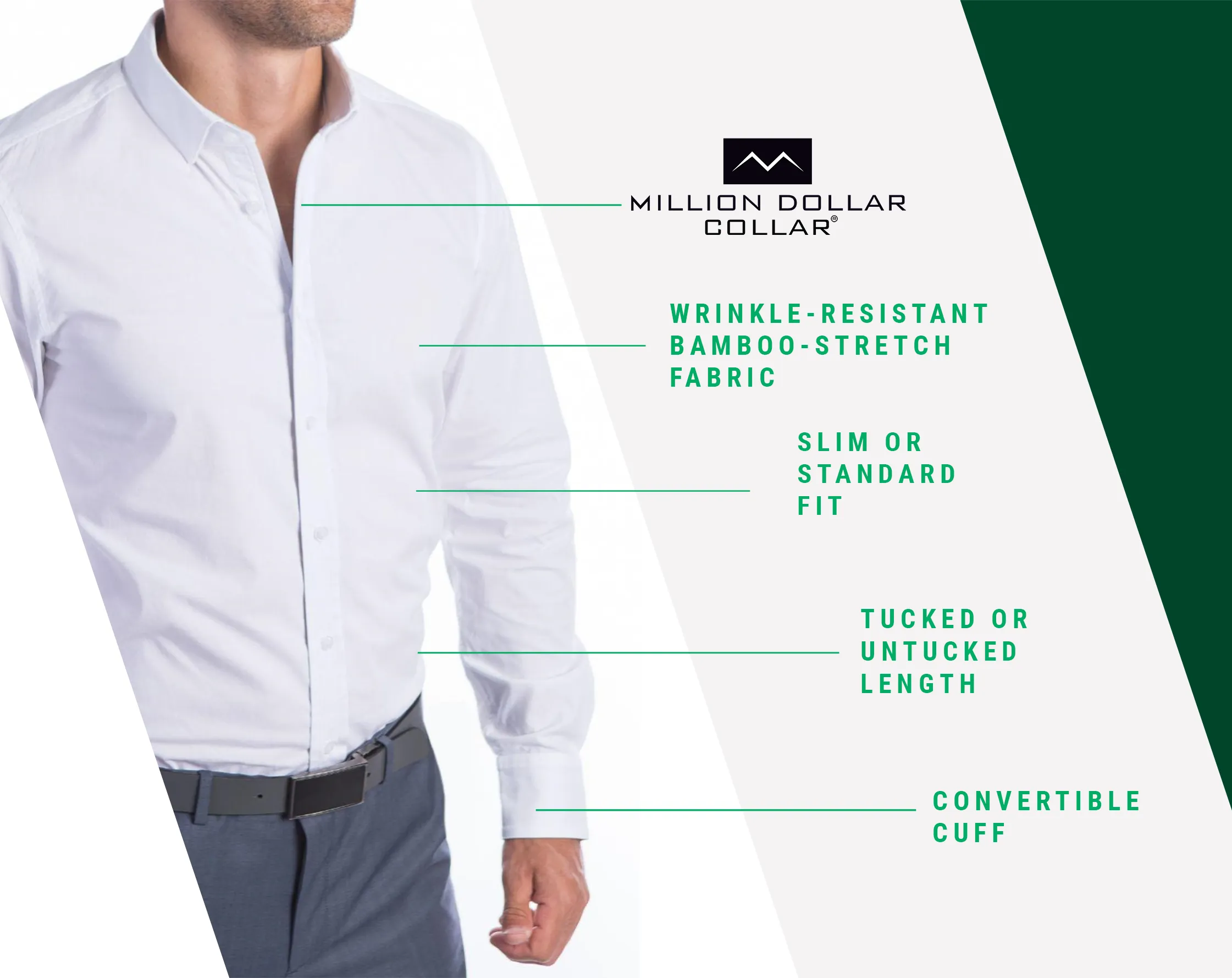 Ultimate Dress Shirt (Light Blue) (Wholesale)