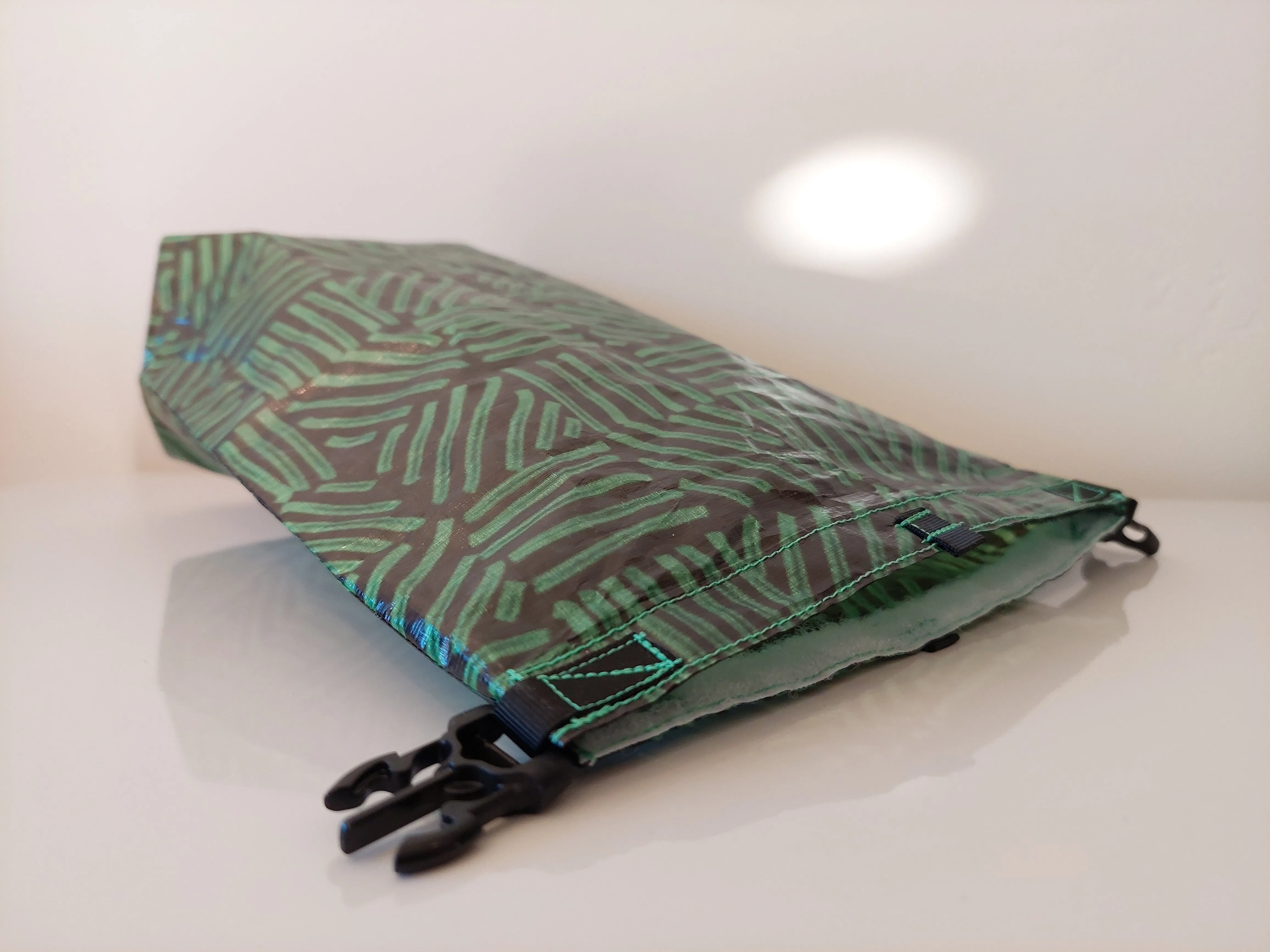 Ultralight Small Dry Bag - Hatch Green Dyneema