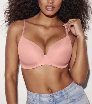 Undetected Molded Plunge T-Shirt Bra In Ash Rose - Freya