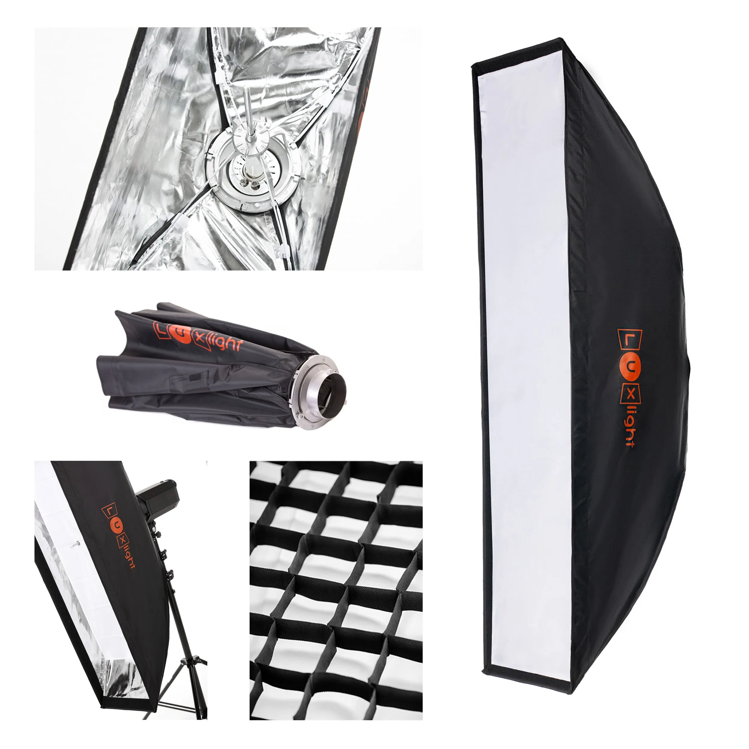 USED - E Series 30x120cm Umbrella Stripbox | Bowens Mount Softbox