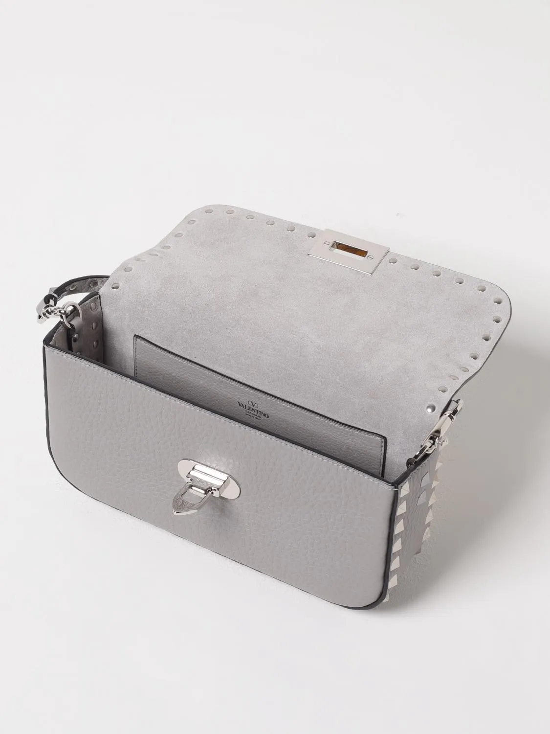 Valentino Garavani Crossbody Bags Woman Grey