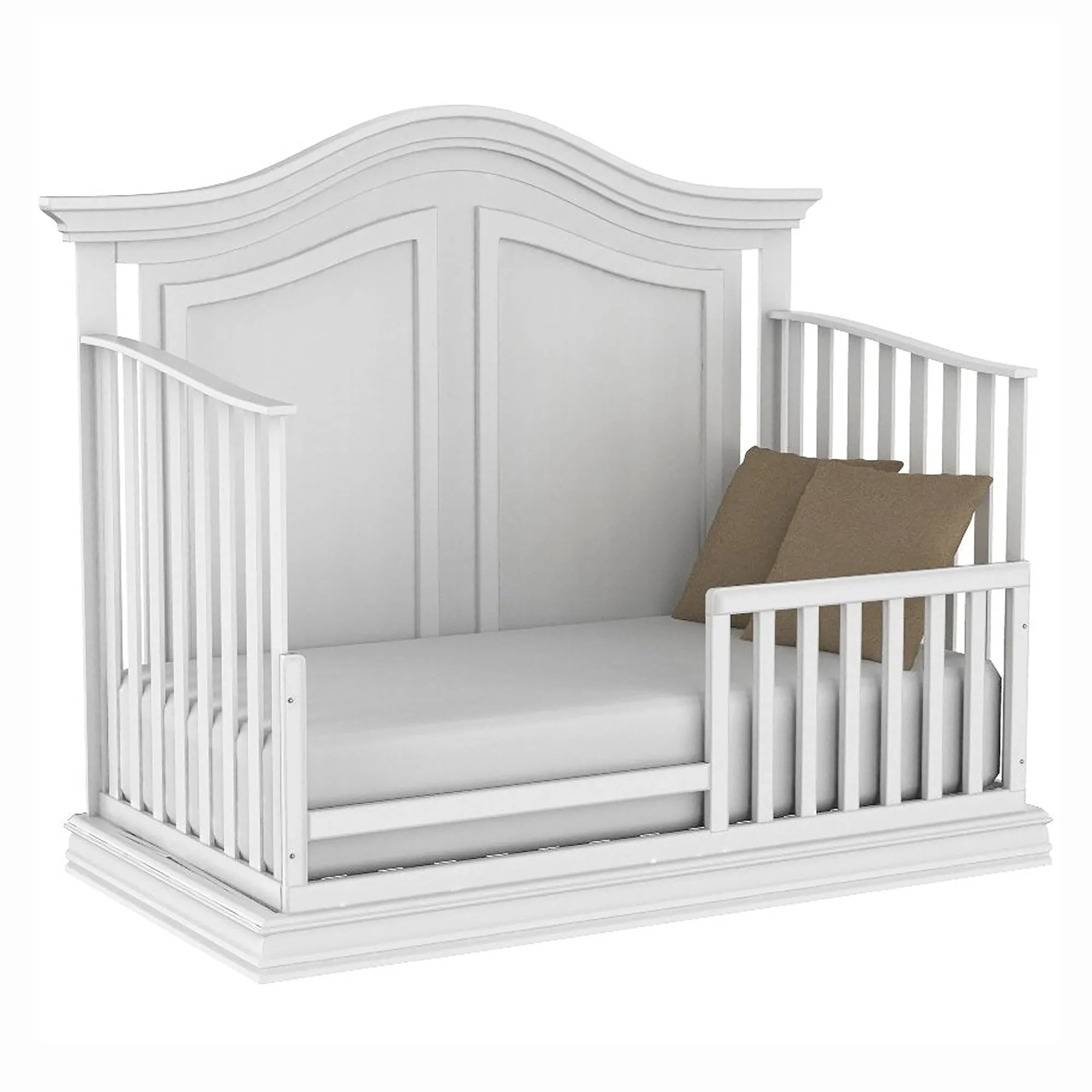 Verona 4 in 1 Baby Crib and Bed,  White