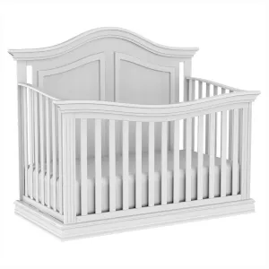 Verona 4 in 1 Baby Crib and Bed,  White