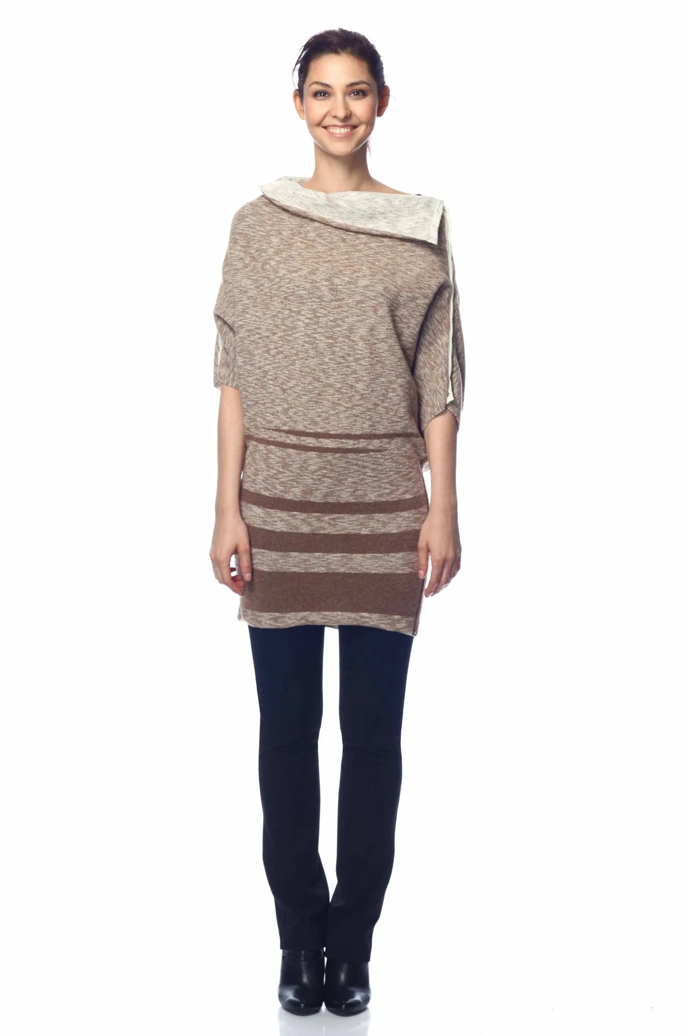 Viktoriya Reversible 4-Way Pullover/Tunic