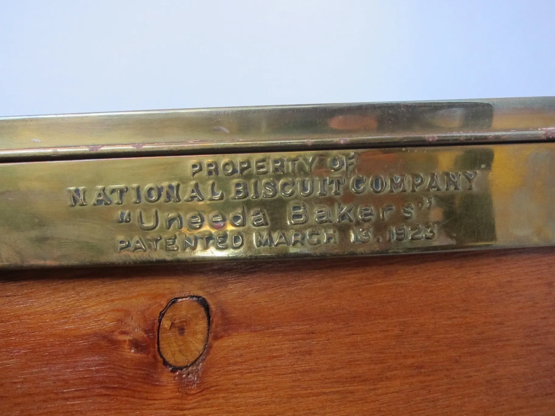 Vintage Advertising National Biscuit Company Uneeda Bakers Box
