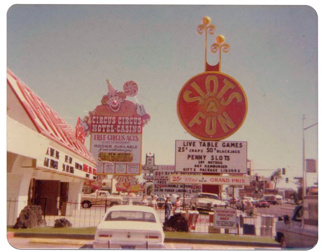 Vintage Circus Casino Pin