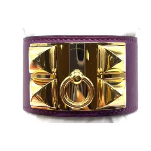 Vintage Hermes Bracelet in Purple