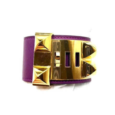 Vintage Hermes Bracelet in Purple