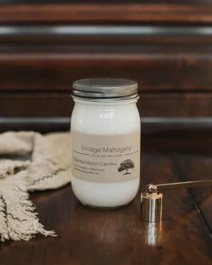 Vintage Mahogany Soy Candle - 13.6 oz