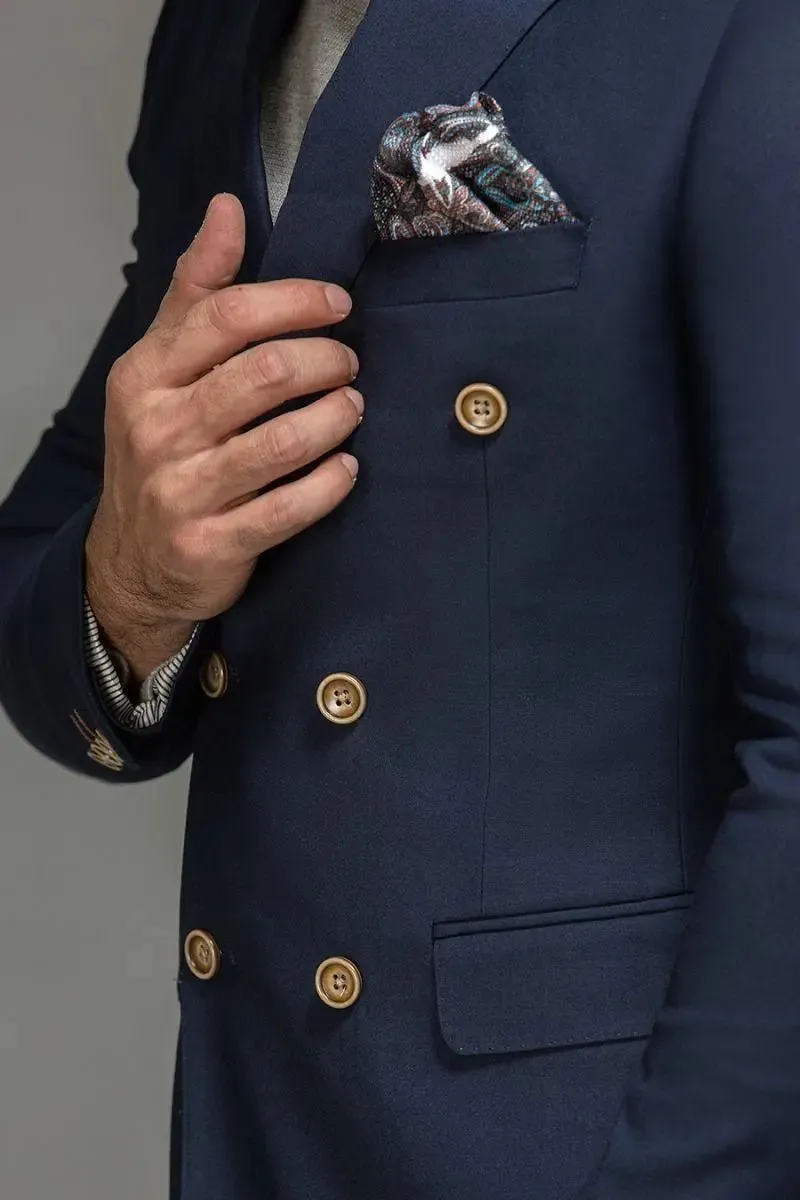 Vintage Navy Suit