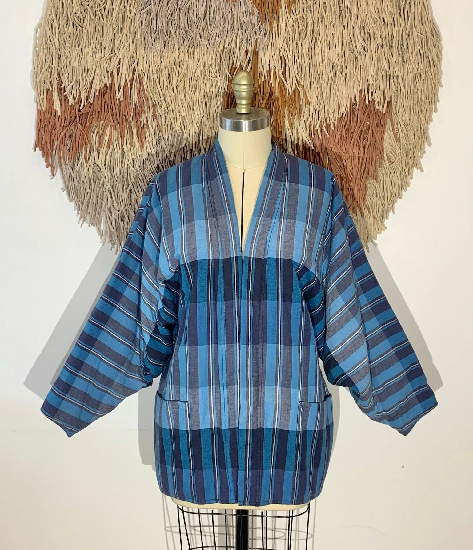 Vintage Quilted Blanket Kimono