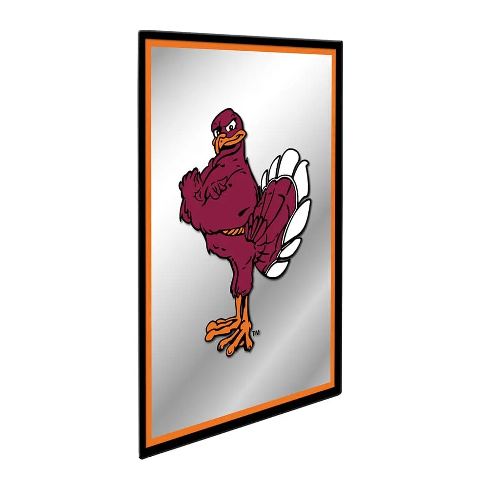 Virginia Tech Hokies: Mascot - Framed Mirrored Wall Sign