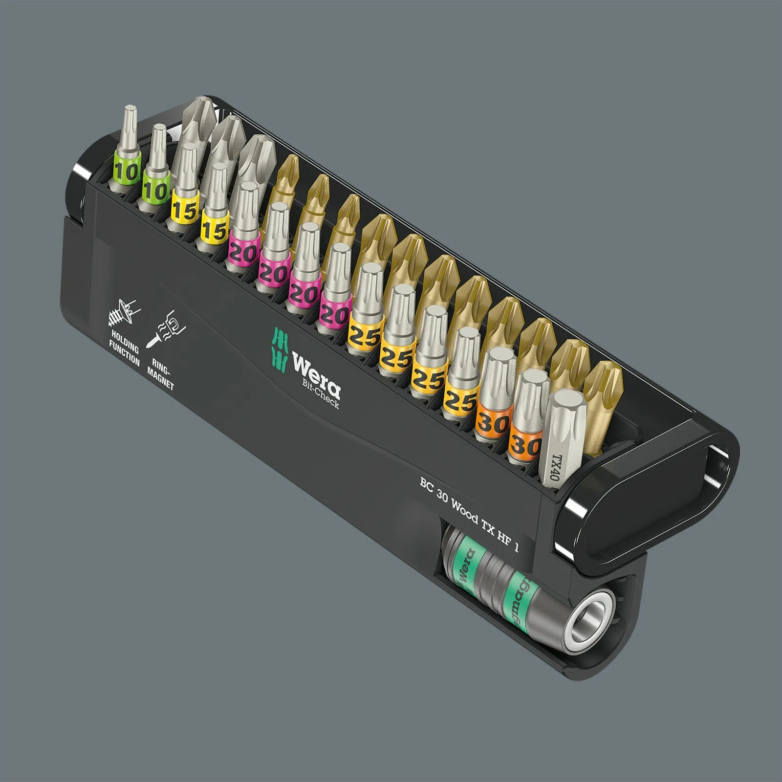 Wera Bit-Check 30 Wood TX HF 1 SB, 30pc - 05057437001